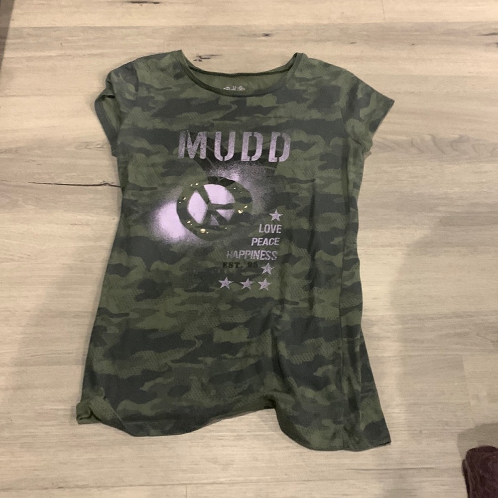 Green shirt